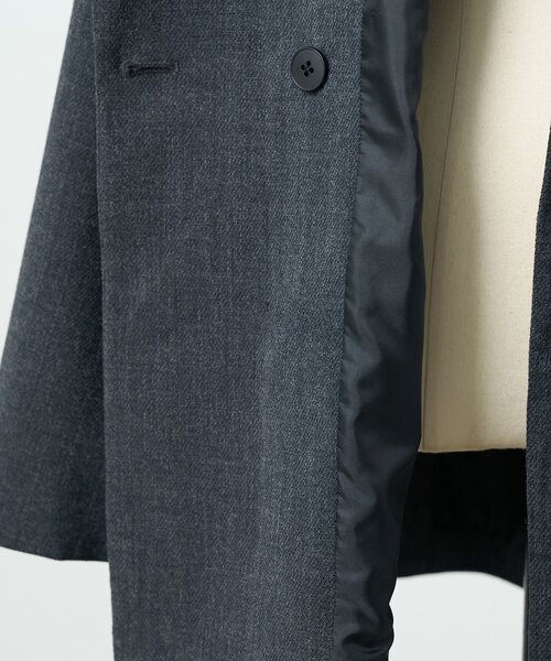LIVETART（リヴェタート）の「メランジパールボタンジャケット（テーラードジャケット・レディース・チャコールグレー・FREE）」の14枚目の写真