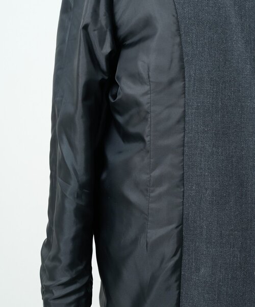 LIVETART（リヴェタート）の「メランジパールボタンジャケット（テーラードジャケット・レディース・チャコールグレー・FREE）」の15枚目の写真