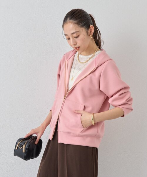 un dix cors（アンディコール）の「《大人の抜け感》配色メロウプルオーバー（Tシャツ/カットソー・レディース・ブラック/オフホワイト/グリーン・FREE）」の5枚目の写真