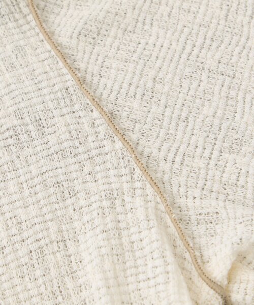 un dix cors（アンディコール）の「《大人の抜け感》配色メロウプルオーバー（Tシャツ/カットソー・レディース・ブラック/オフホワイト/グリーン・FREE）」の15枚目の写真