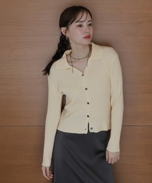 J by blue（ジェイバイブルー）の「メランジスキッパーニット（ニット/セーター）」