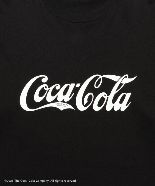 ADAM ET ROPE'(アダムエロペ)の「【Coca-Cola】VINTAGE LOGO TEE(Tシャツ/カットソー・メンズ・ブラック/ホワイト・M/L)」の16枚目の写真