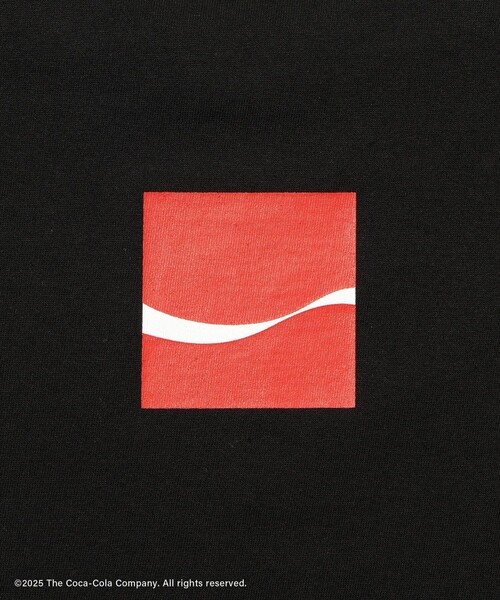 ADAM ET ROPE'(アダムエロペ)の「【Coca-Cola】VINTAGE LOGO TEE(Tシャツ/カットソー・メンズ・ブラック/ホワイト・M/L)」の18枚目の写真