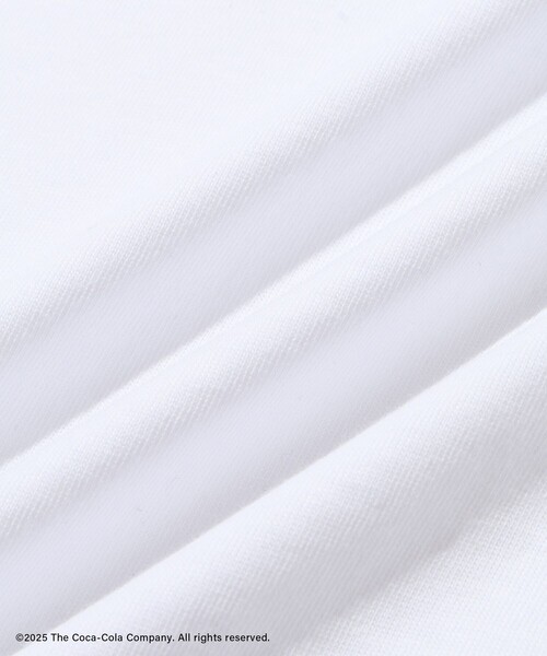 ADAM ET ROPE'(アダムエロペ)の「【Coca-Cola】VINTAGE LOGO TEE(Tシャツ/カットソー・メンズ・ブラック/ホワイト・M/L)」の19枚目の写真