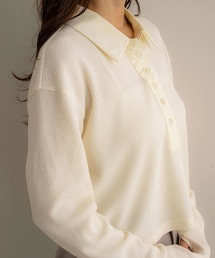 【NOAHL】ワッフルドッキングシャツ