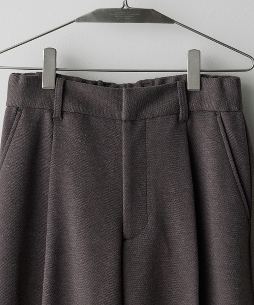 WYM LIDNM（ウィム バイ リドム）の「DOUBLE-FACED DEEP TUCK BAGGY