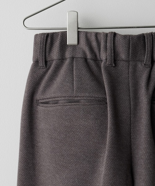 DOUBLE-FACED DEEP TUCK BAGGY SLACKS（スラックス）｜WYM LIDNM