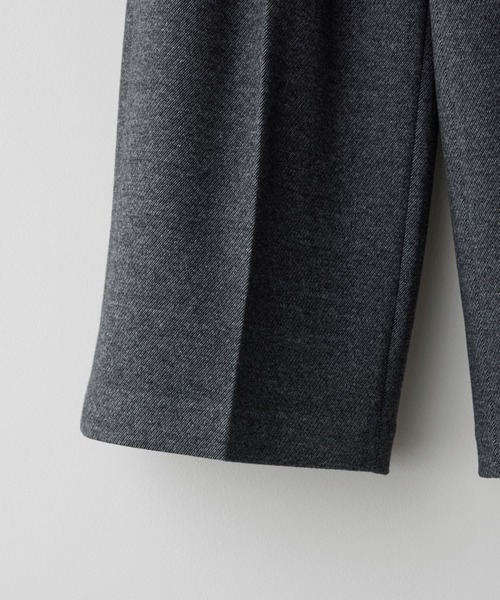DOUBLE-FACED DEEP TUCK BAGGY SLACKS（スラックス）｜WYM LIDNM