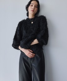 シャギーニット プルオーバー