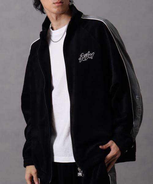 セール】【FUBU/フブ】 Velor Track Jacket / ベロア トラック