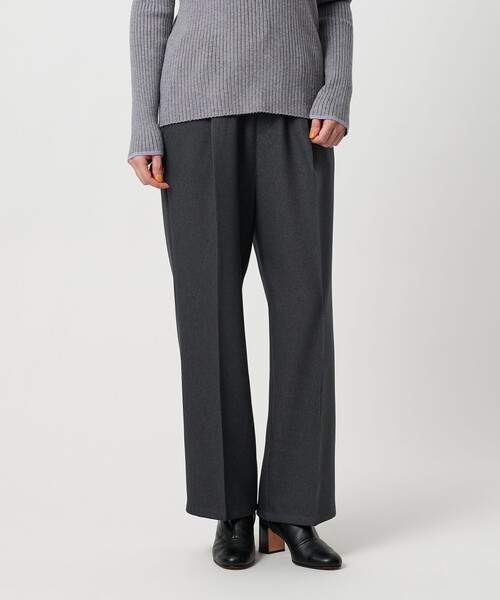 A DAY IN THE LIFE UNITED ARROWS(アデイインザライフユナイテッドアローズ)の「カルゼ タックイージーパンツ‐ウォッシャブル‐<A DAY IN THE LIFE>(その他パンツ・レディース・ターコイズブルー系/ブラック/オレンジ/ダークグレー・S/M)」の2枚目の写真