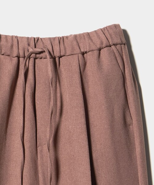 A DAY IN THE LIFE UNITED ARROWS(アデイインザライフユナイテッドアローズ)の「カルゼ タックイージーパンツ‐ウォッシャブル‐<A DAY IN THE LIFE>(その他パンツ・レディース・ターコイズブルー系/ブラック/オレンジ/ダークグレー・S/M)」の18枚目の写真