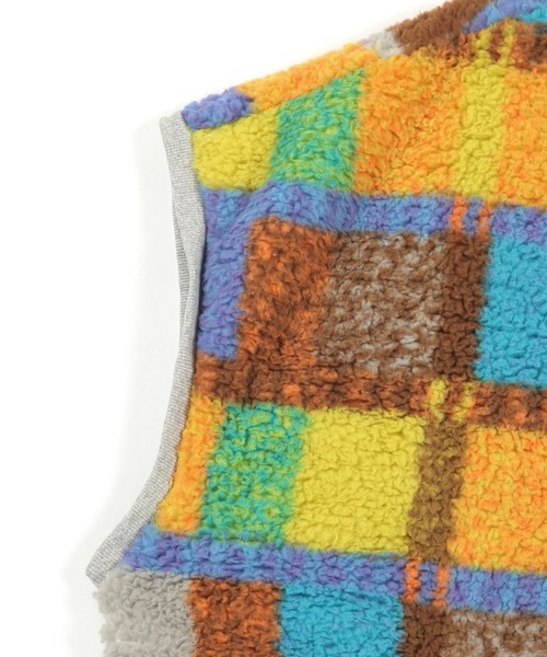 オリジナル カラフルチェックベスト（ルームウェア/パジャマ）｜niko