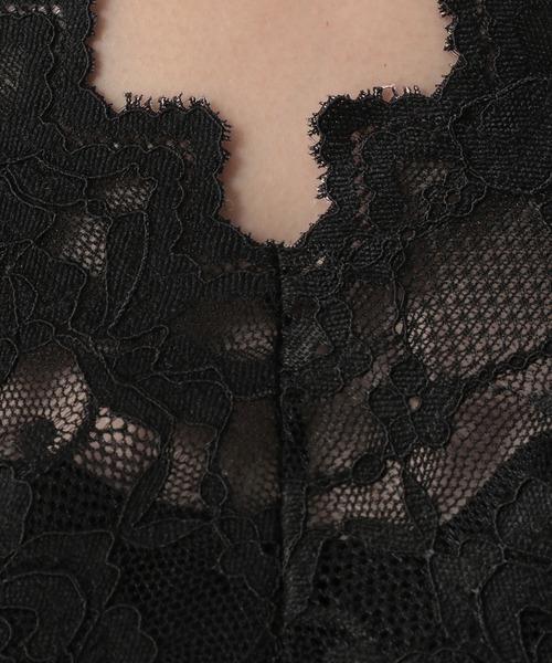 Elura（エルーラ）の「総レースタンク/611688（タンクトップ・レディース・ホワイト/ブラック・FREE）」の19枚目の写真