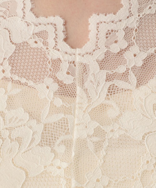 Elura（エルーラ）の「総レースタンク/611688（タンクトップ・レディース・ホワイト/ブラック・FREE）」の18枚目の写真