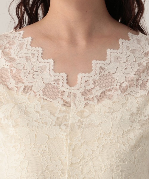 Elura（エルーラ）の「総レースタンク/611688（タンクトップ・レディース・ホワイト/ブラック・FREE）」の14枚目の写真