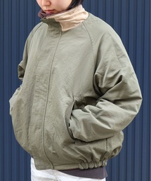 IO（イオ）（イオ）の「ATELANE / 2wayリバーシブルナイロンフリースブルゾン（ブルゾン）」