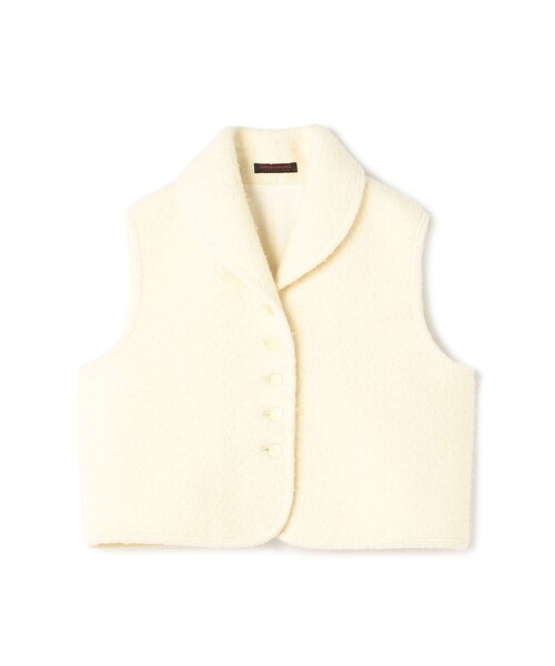 シープニット ショールカラージレ（ベスト）｜TOMORROWLAND collection