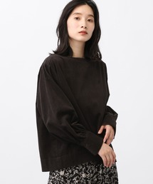 《natural by clip》シャツコールTブラウス