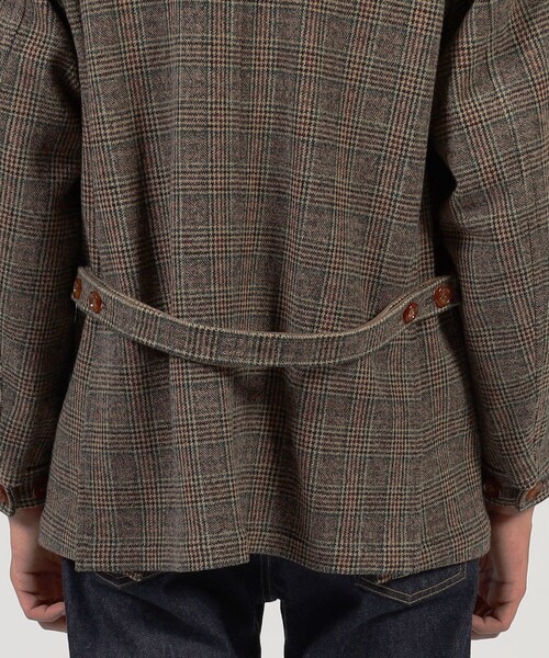 TOMORROWLAND (トゥモローランド)の「ウールナイロンポリウレタン 2WAYストレッチ ハーフコート(ステンカラーコート・メンズ・ブラウン系その他/ブラック系その他・48/50/46)」の3枚目の写真