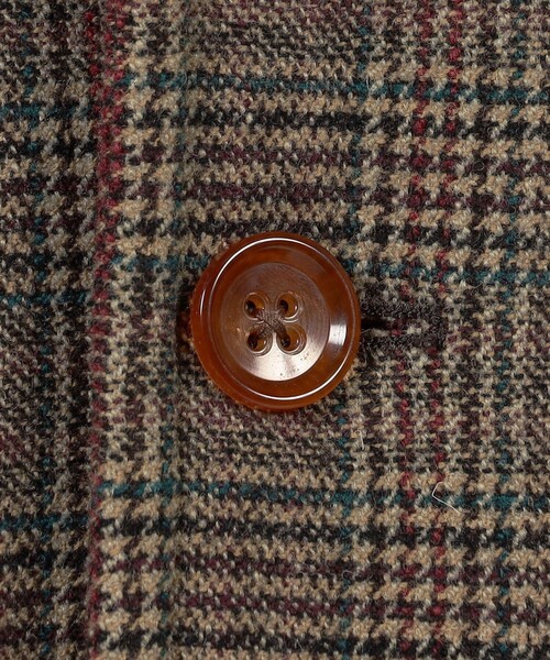 TOMORROWLAND (トゥモローランド)の「ウールナイロンポリウレタン 2WAYストレッチ ハーフコート(ステンカラーコート・メンズ・ブラウン系その他/ブラック系その他・48/50/46)」の4枚目の写真