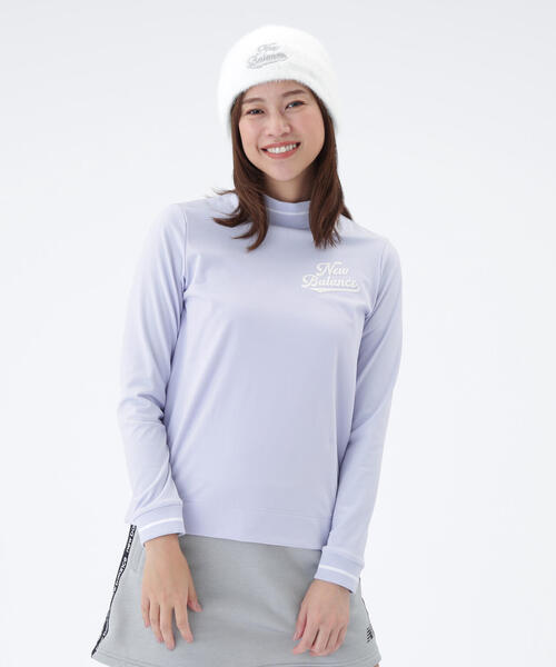 【new balance golf】Ｌ／ＳＬＥＥＶＥ　ＭＯＣＫ　ＮＥＣＫ　ＰＵＬＬＯＶＥＲ