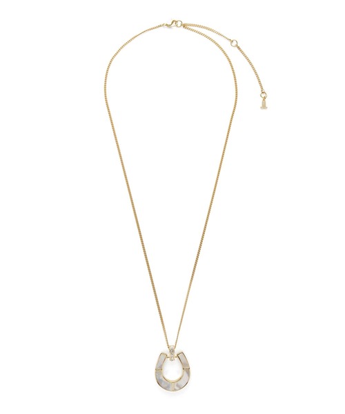 LANVIN en Bleu(ランバンオンブルー)の「馬蹄モチーフ ロングネックレス(ネックレス・レディース・ゴールド/シルバー・60cm)」の4枚目の写真