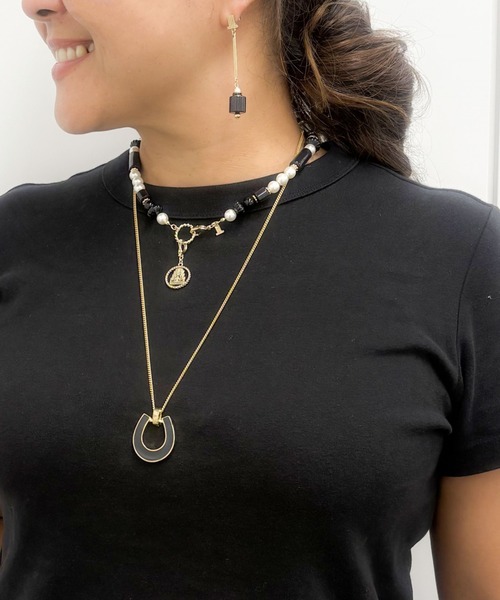 LANVIN en Bleu(ランバンオンブルー)の「馬蹄モチーフ ロングネックレス(ネックレス・レディース・ゴールド/シルバー・60cm)」の11枚目の写真