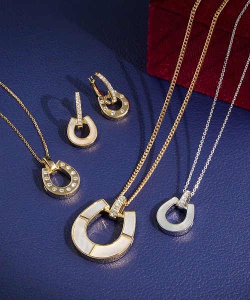 LANVIN en Bleu(ランバンオンブルー)の「馬蹄モチーフ ロングネックレス(ネックレス・レディース・ゴールド/シルバー・60cm)」の13枚目の写真