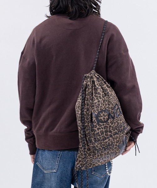 JOHN'S CLOSET(ジョンズクローゼット)の「【13】アソートデザイン ナップサック(バックパック/リュック・メンズ・ブラック/ブルー/ベージュ/カーキ・FREE)」の8枚目の写真