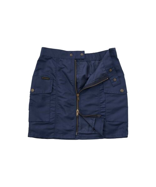 HYSTERIC GLAMOUR（ヒステリックグラマー）の「フロントジップナイロンミニスカート（スカート・レディース・カーキ/ブラック/ネイビー・SMALL/MEDIUM）」の15枚目の写真