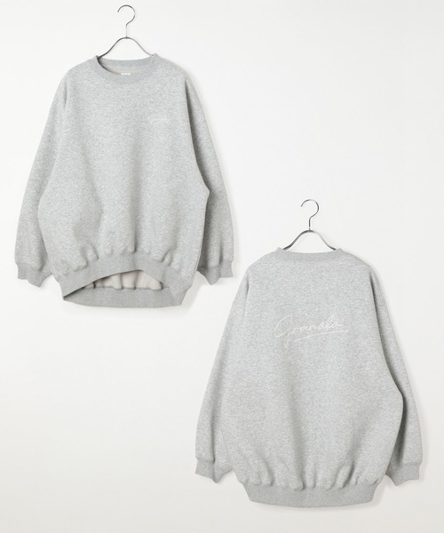 セール】GIRLBIG裏起毛スウェット/AND YUA ANY/599714（スウェット