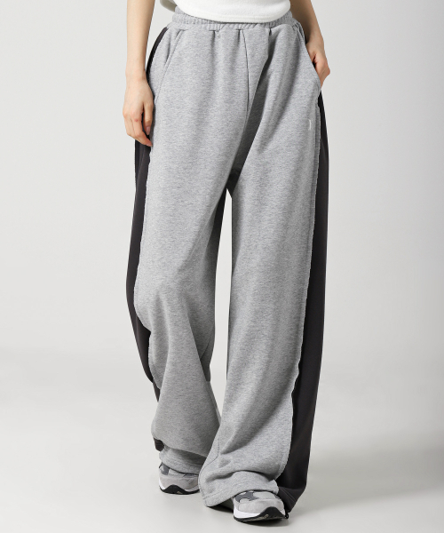 AVANDRESS(アバンドレス )の「Simon Side-color Pants BLACK(スウェットパンツ・レディース・ブラック・LARGE/SMALL/MEDIUM)」の2枚目の写真
