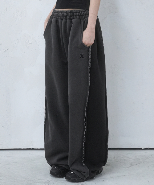 AVANDRESS(アバンドレス )の「Simon Side-color Pants BLACK(スウェットパンツ・レディース・ブラック・LARGE/SMALL/MEDIUM)」の3枚目の写真