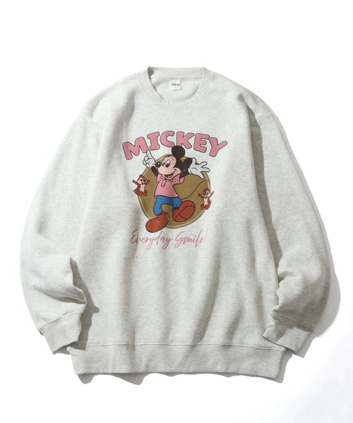 セール】【Disney/ディズニー】裏起毛 ミッキーマウス ヴィンテージ