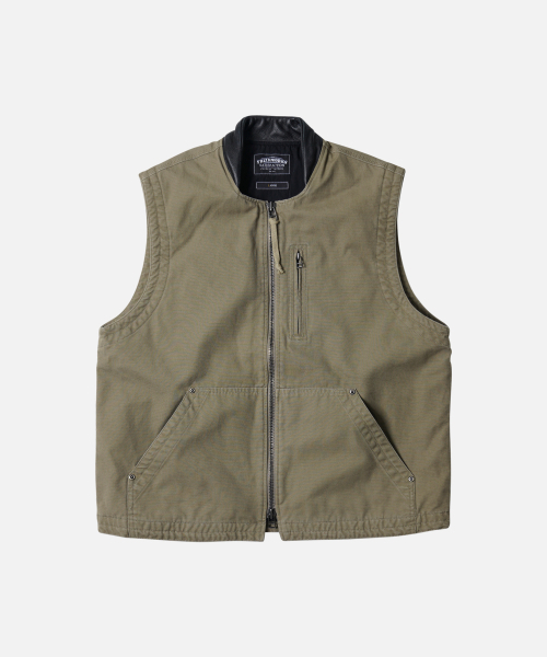 FRIZMWORKS(フリズムワークス)の「JUNGLE CLOTH DECK VEST _ KHAKI BEIGE(ベスト・メンズ・その他・SMALL/MEDIUM/LARGE)」の1枚目の写真