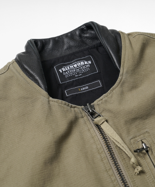 FRIZMWORKS(フリズムワークス)の「JUNGLE CLOTH DECK VEST _ KHAKI BEIGE(ベスト・メンズ・その他・SMALL/MEDIUM/LARGE)」の4枚目の写真