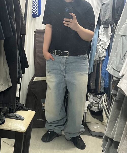 IUGAMAKARAS(イウガマカラス)の「40mm Double Point Belt (Black)(ベルト・レディース・その他・FREE)」の13枚目の写真