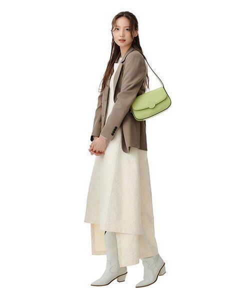 MUSINSA STANDARD WOMAN(ムシンサスタンダードウーマン)の「レディースベーシックブレザー【ダスティベージュ】(テーラードジャケット・レディース・その他・SMALL/MEDIUM/LARGE/X-LARGE/X-SMALL)」の7枚目の写真