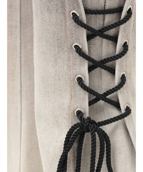 EATME（イートミー）の「サイドレースアップカットアウトデニムパンツ（デニムパンツ・レディース・その他1/ライトブルー・SMALL/MEDIUM）」の15枚目の写真