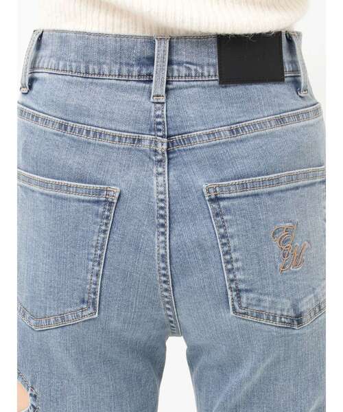 EATME（イートミー）の「サイドレースアップカットアウトデニムパンツ（デニムパンツ・レディース・その他1/ライトブルー・SMALL/MEDIUM）」の20枚目の写真