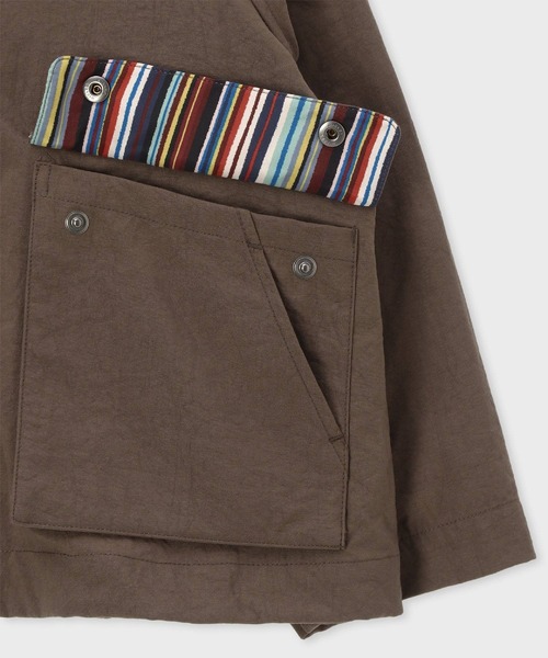 美品✨ポールスミス ジャケット ブルゾン 3WAY カーキ 130 Paul Smith JUNIOR ブルゾン アウター ジュニア 3WAY / 893176 4153302