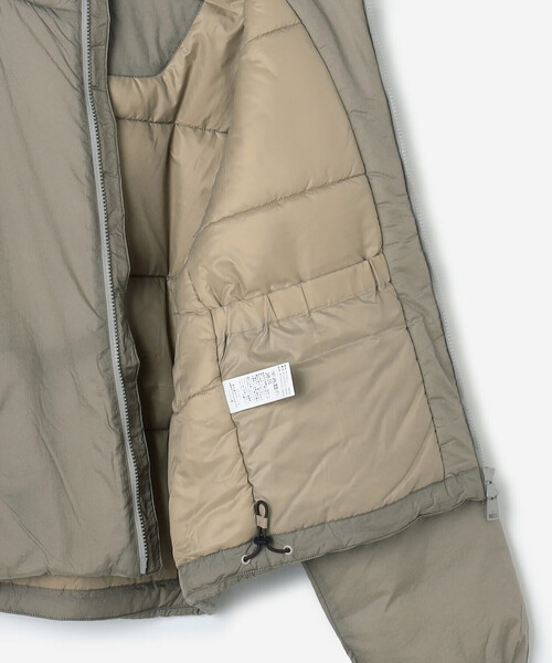 DANTON(ダントン)の「DANTON | ナイロン スタンドカラージャケット WOMEN(その他アウター・レディース・ブラック/グレイッシュベージュ・M)」の9枚目の写真