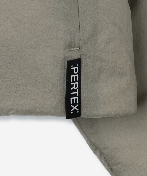 DANTON(ダントン)の「DANTON | ナイロン スタンドカラージャケット WOMEN(その他アウター・レディース・ブラック/グレイッシュベージュ・M)」の11枚目の写真