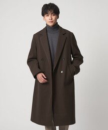 メンズのチェスターコート（ブラウン/茶色系）ファッション通販 - ZOZOTOWN