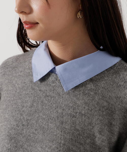 PROPORTION BODY DRESSING(プロポーションボディドレッシング)の「<E>レイヤードミニワンピース / 1216147001(ワンピース・レディース・グレー系その他/ブラック・FREE)」の21枚目の写真