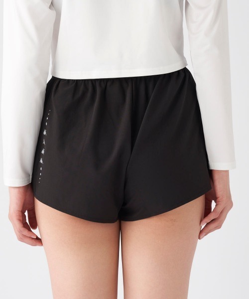 Kappa（カッパ）の「【Kappa/カッパ】レディースサイドプリーツショートパンツ　スポーツ　ゴルフ　アウトドア　フィットネス　散歩（その他パンツ・レディース・ピンク/ブラック/ブルー・X-LARGE/XX-LARGE/MEDIUM/LARGE/SMALL）」の8枚目の写真