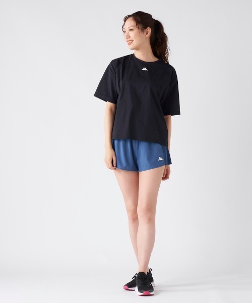 Kappa（カッパ）の「【Kappa/カッパ】レディースサイドプリーツショートパンツ　スポーツ　ゴルフ　アウトドア　フィットネス　散歩（その他パンツ・レディース・ピンク/ブラック/ブルー・X-LARGE/XX-LARGE/MEDIUM/LARGE/SMALL）」の21枚目の写真