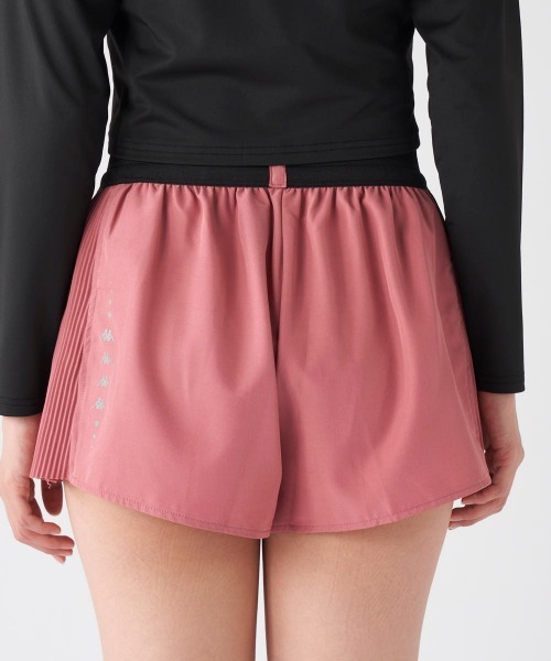 Kappa（カッパ）の「【Kappa/カッパ】レディースサイドプリーツショートパンツ　スポーツ　ゴルフ　アウトドア　フィットネス　散歩（その他パンツ・レディース・ピンク/ブラック/ブルー・X-LARGE/XX-LARGE/MEDIUM/LARGE/SMALL）」の19枚目の写真