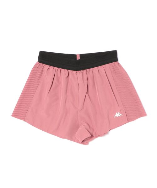 Kappa（カッパ）の「【Kappa/カッパ】レディースサイドプリーツショートパンツ　スポーツ　ゴルフ　アウトドア　フィットネス　散歩（その他パンツ・レディース・ピンク/ブラック/ブルー・X-LARGE/XX-LARGE/MEDIUM/LARGE/SMALL）」の10枚目の写真